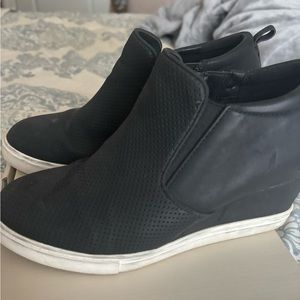Black Wedge Shoes